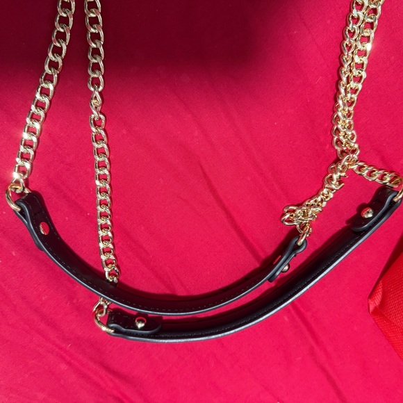 VALENTINO BAGSOcarina Relove Quilted Ecru Satchel Bag in Black - Picture 6 of 13